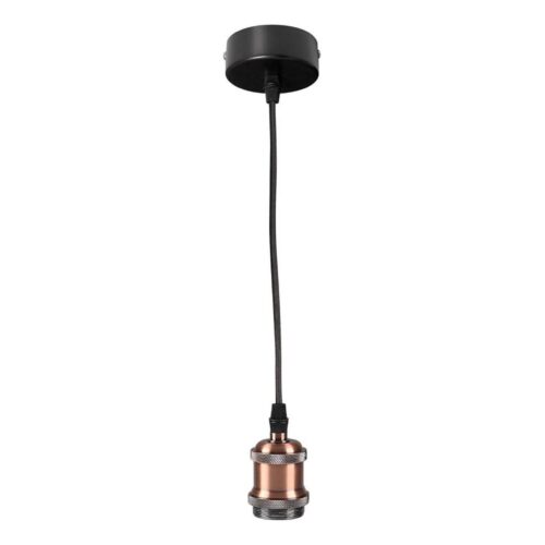 Tápkábel 1xE27/20W/230V réz