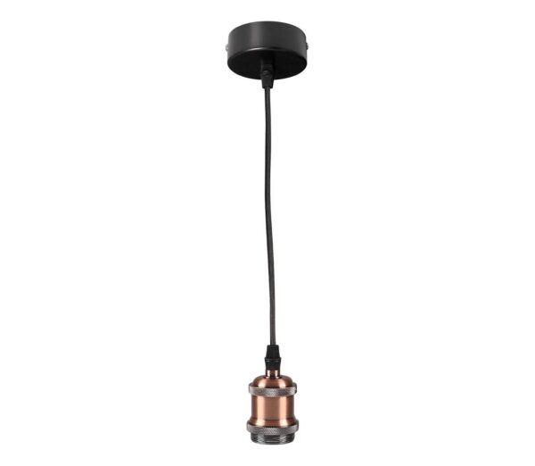 Tápkábel 1xE27/20W/230V réz