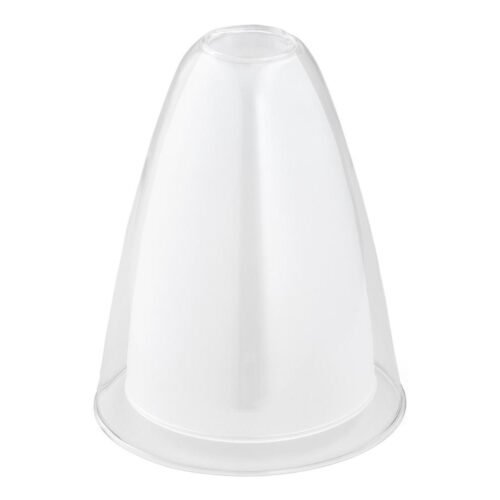 Tartalék üveg csillárhoz E27 átm. 18 cm átlátszó