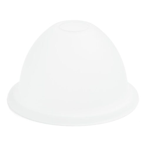 Tartalék üveg csillárhoz E27 átm. 19 cm fehér