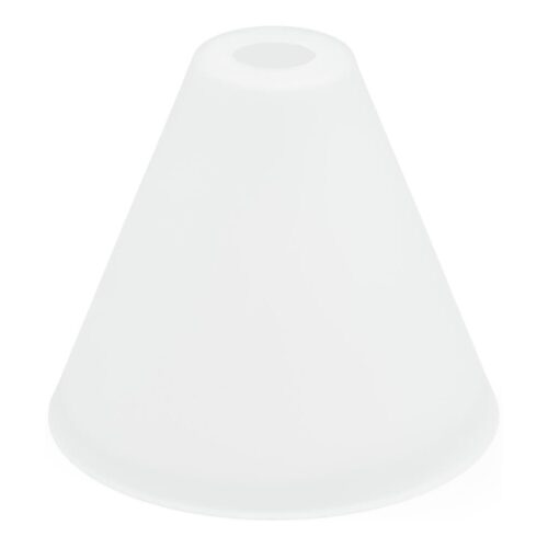 Tartalék üveg csillárhoz E27 átm. 23 cm fehér