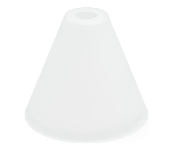 Tartalék üveg csillárhoz E27 átm. 23 cm fehér