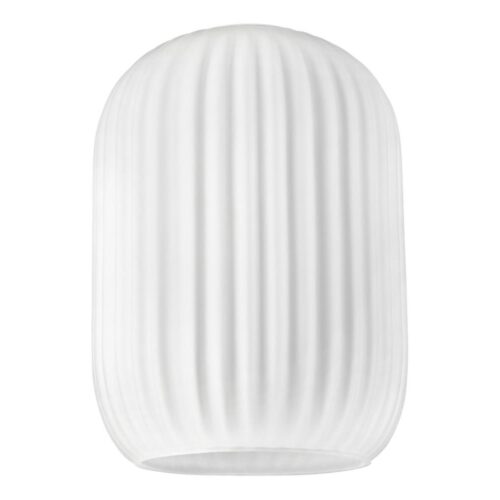Tartalék üveg csillárhoz HARMA E27 21x14 cm fehér