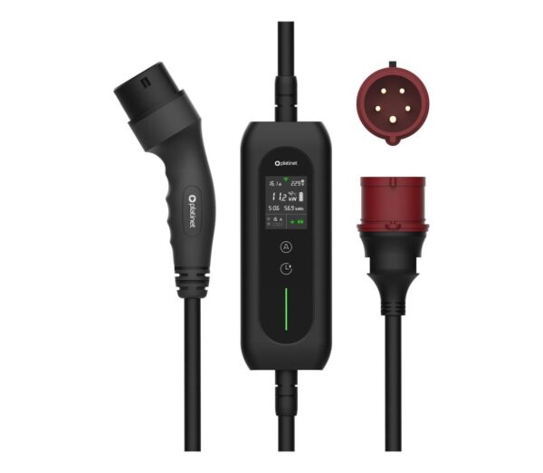Töltőállomás elektromos autókhoz típus 2 5 m 11kW 16A IP54 Tuya