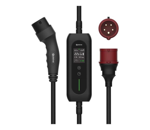 Töltőállomás elektromos autókhoz típus 2 5 m 22kW 16A IP54 Tuya