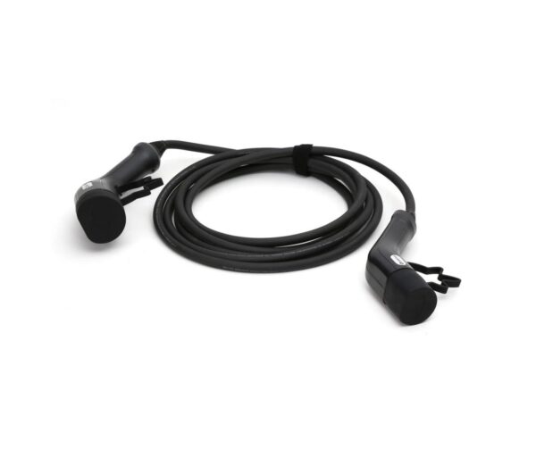 Töltőkábel elektromos autókhoz 2 5m 11kW 16A IP54 fekete