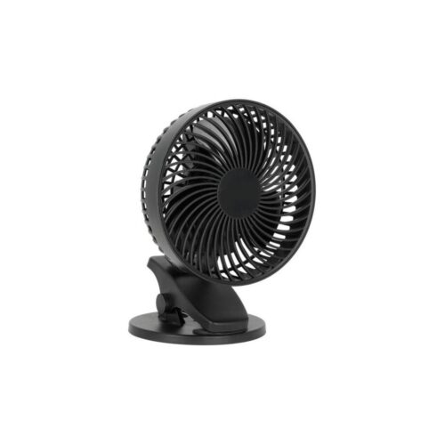 Újratölthető asztali látor klipsszel VIENTO 6W/5V 2000 mAh fekete