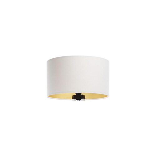 Univerzális lámpaernyő STANDART E27 átm. 45 cm fehér/arany