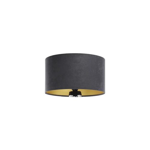 Univerzális lámpaernyő STANDART E27 átm. 45 cm szürke/arany