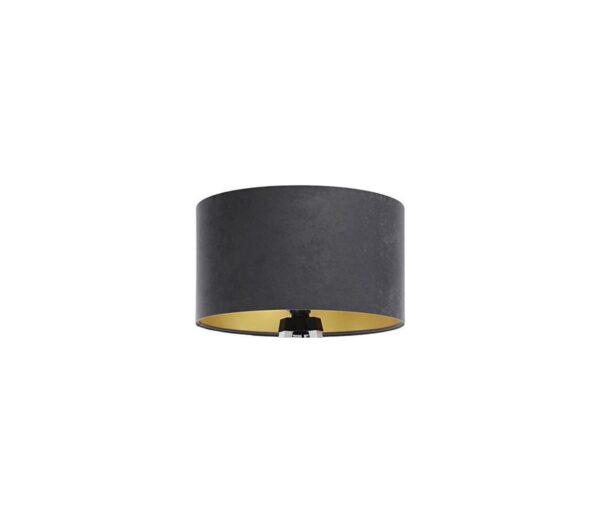 Univerzális lámpaernyő STANDART E27 átm. 45 cm szürke/arany