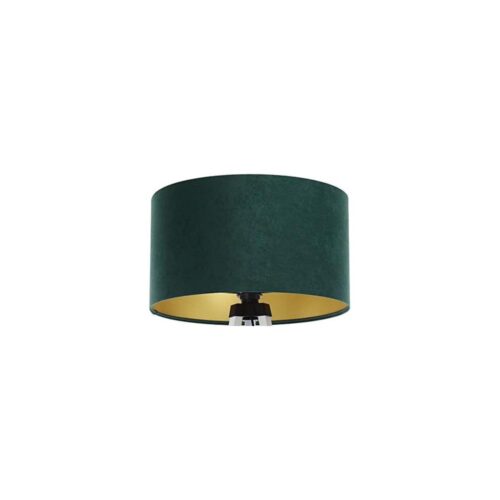 Univerzális lámpaernyő STANDART E27 átm. 45 cm zöld/arany