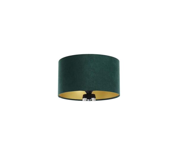 Univerzális lámpaernyő STANDART E27 átm. 45 cm zöld/arany