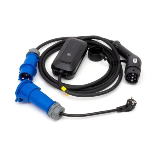 Utazási töltőállomás elektromos autókhoz EV/PHEV AC Típus 2 32A/230V 7