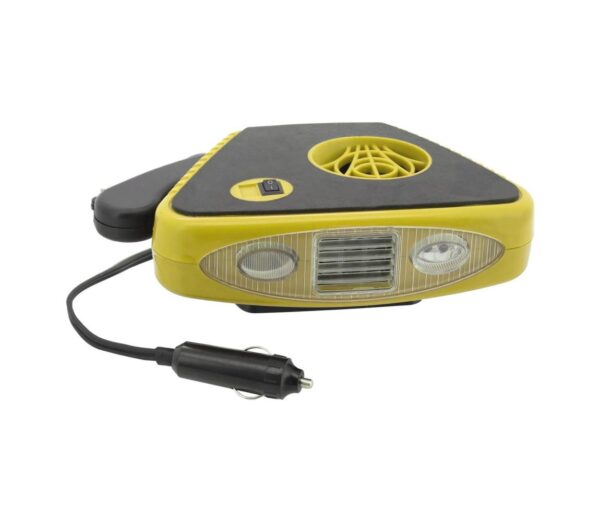 látor fűtéssel és LED lámpával 3in1 158W/12V