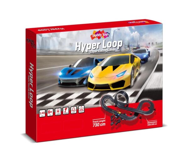 Buddy Toys Versenypálya 730 cm + távirányító