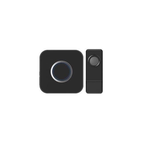 Geti Vezeték nélküli ajtócsengő 3xAAA IP55 fekete