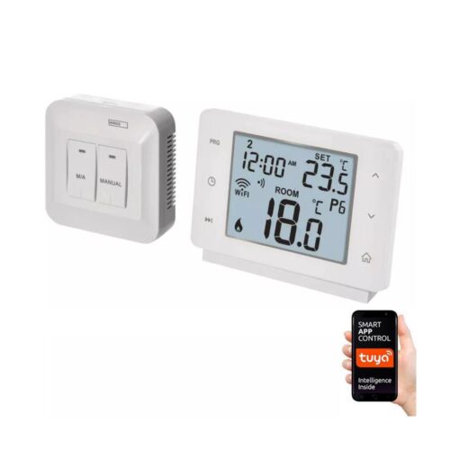 Vezeték nélküli digitális termosztát GoSmart 230V/16A Wi