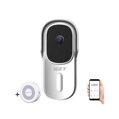 iGET Videó csengő mozgásérzékelővel Full HD 1080p IP65 Wi