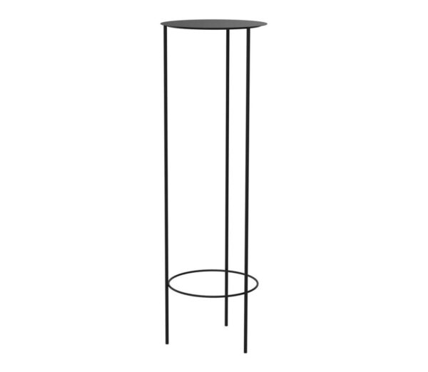 Virágállvány 100x32 cm fekete