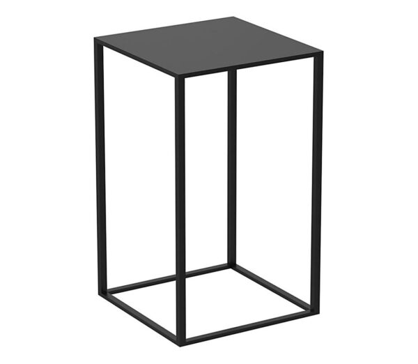 Virágállvány 40x24 cm fekete