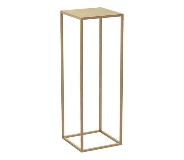 Virágállvány 70x24 cm arany