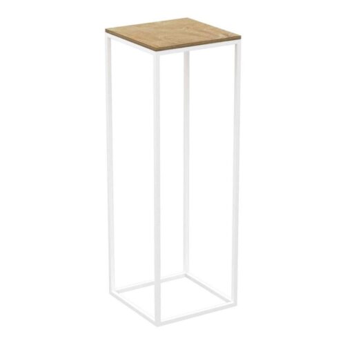 Virágállvány 70x24 cm fehér