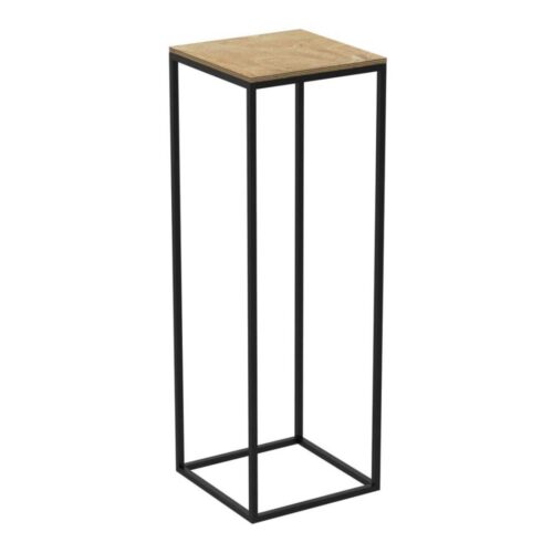 Virágállvány 70x24 cm fekete
