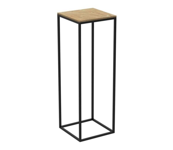 Virágállvány 70x24 cm fekete