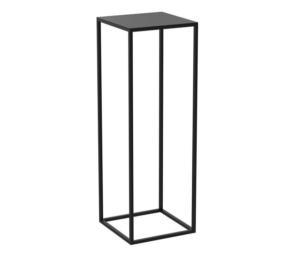 Virágállvány 70x24 cm fekete