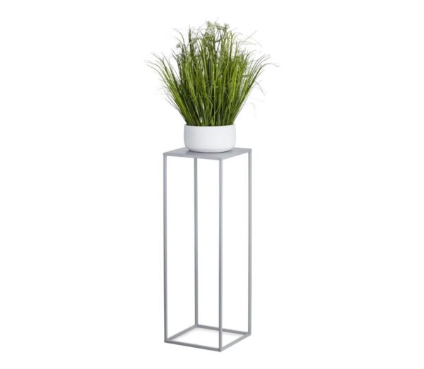 HowHomely Virágállvány 70x24 cm szürke