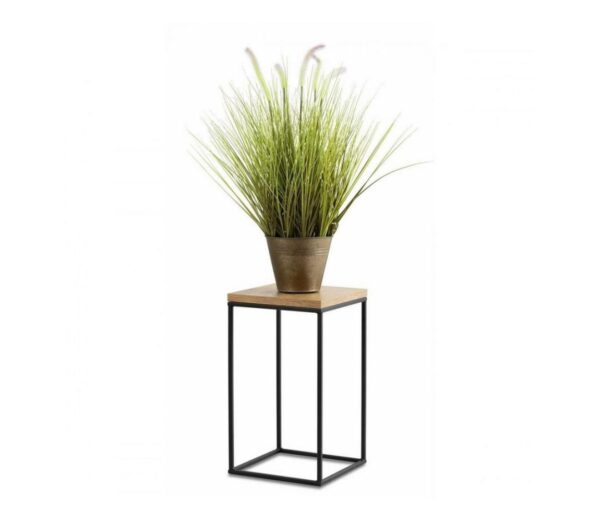 HowHomely Virágállvány BASICLOFT 40x24 fekete/barna